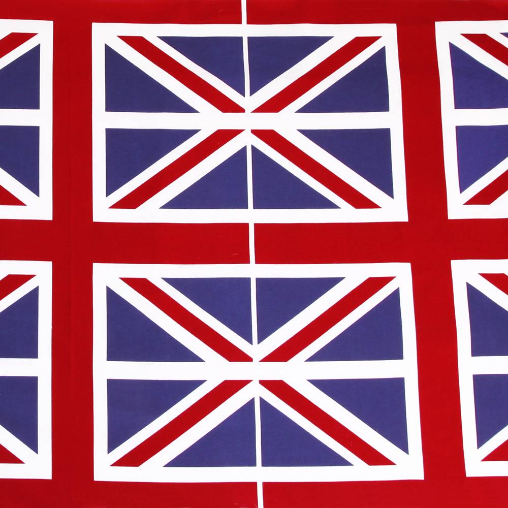 Engelse vlag Stoffen Online