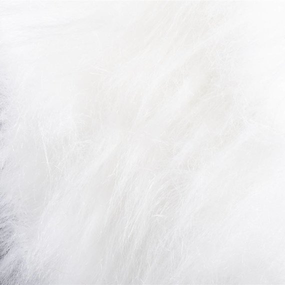 Yimihua Pluche stof slijtvast Teddy fluwelen stof Kleding speelgoed lus kasjmier imiteren lam kasjmier ambachtelijke materiaal Handgemaakte DIY,160 * 50cm (Kleur: crème kleur