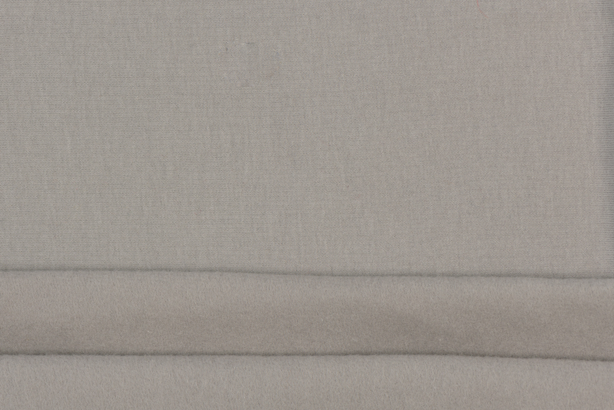 Organic French Terry Brushed Uni / Effen Grey
