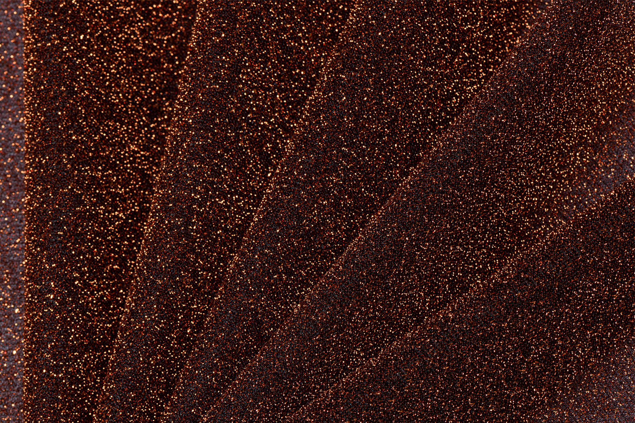 Lurex glitter burnt orange