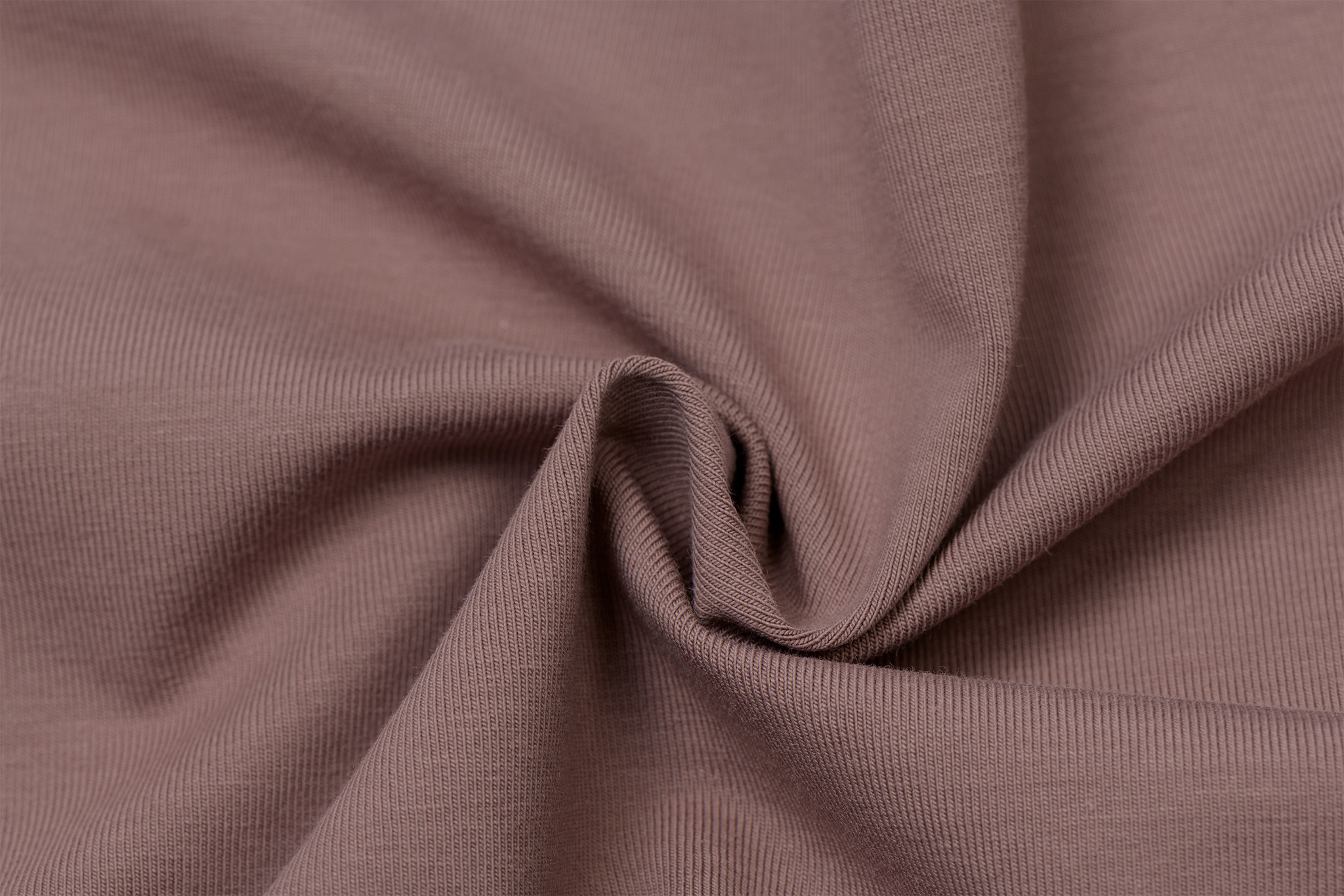 Katoenen Jersey Oud Mauve