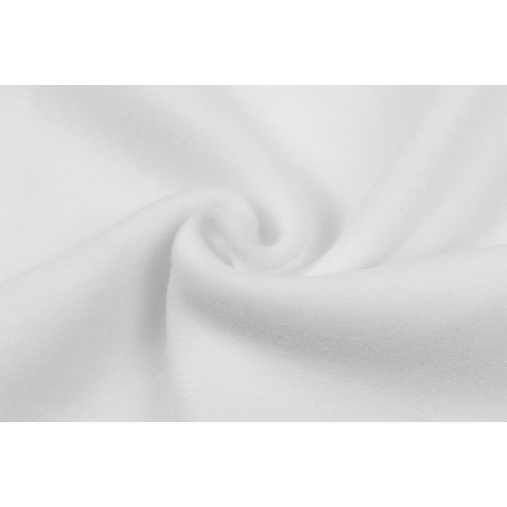 Sheepskin cotton double fleece uni / effen kleuren bestellen! Stoffen