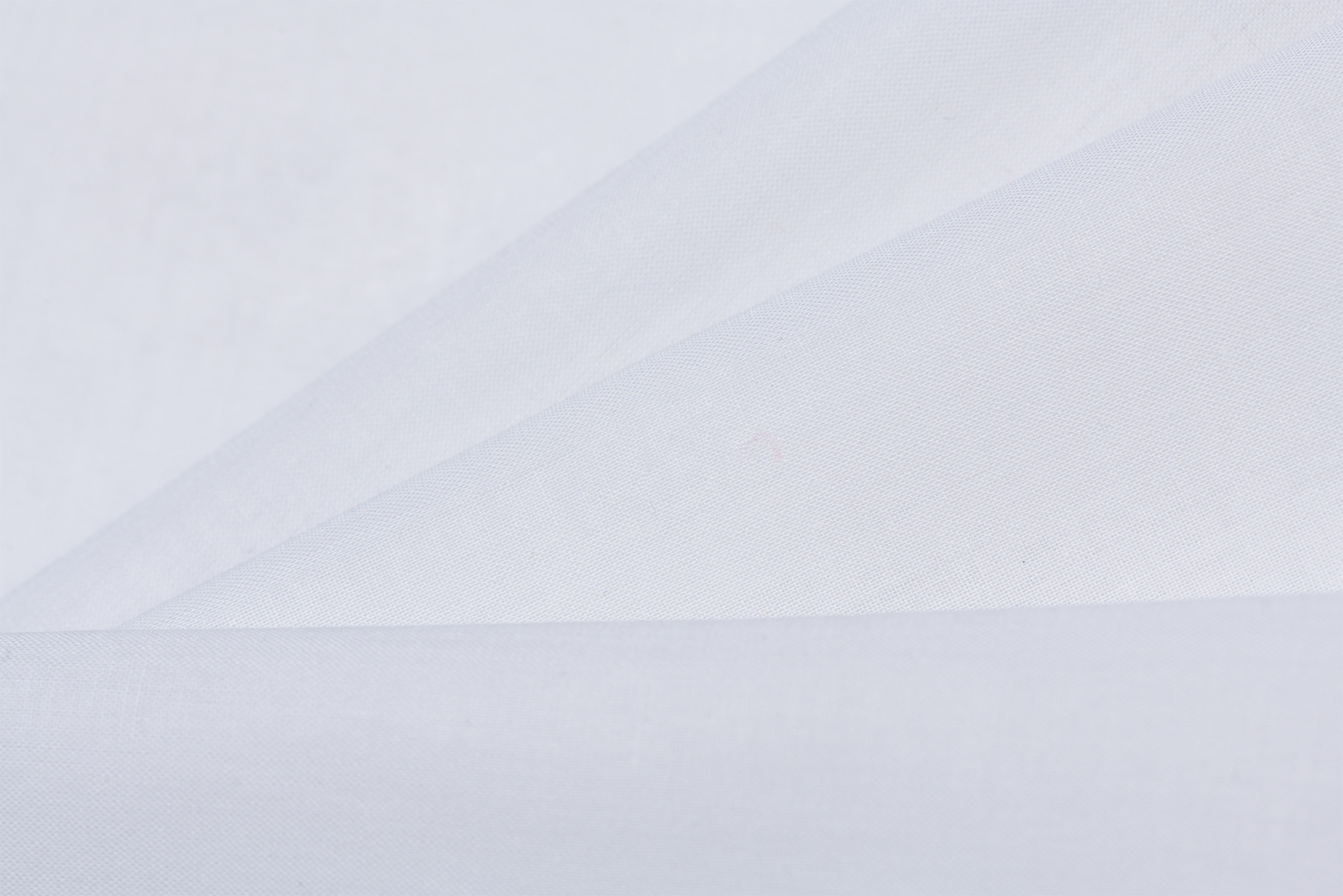 Organic katoen voile wit