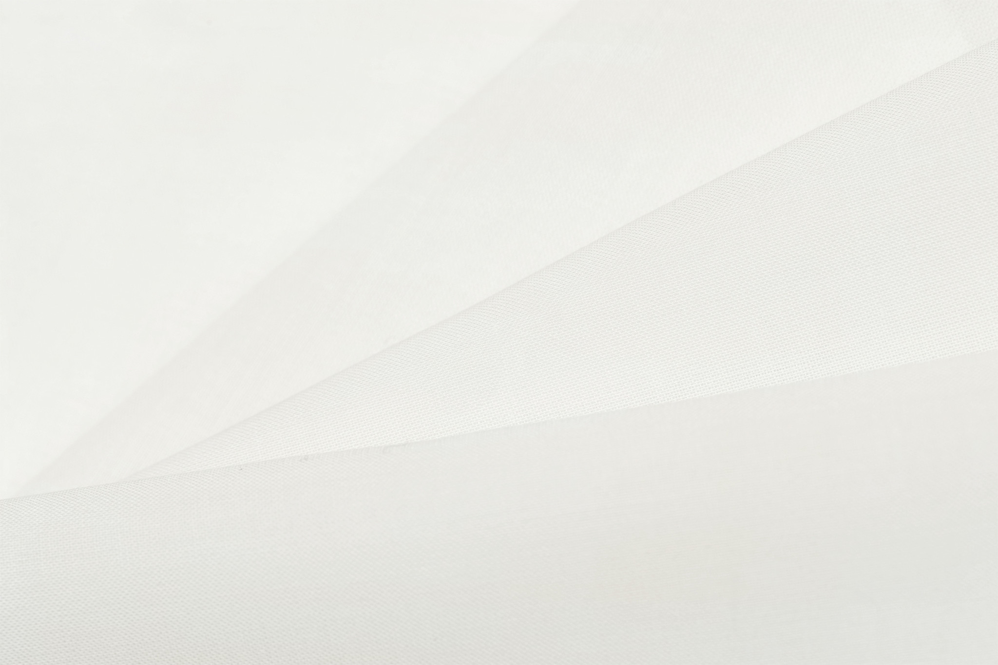 Organic katoen voile ecru