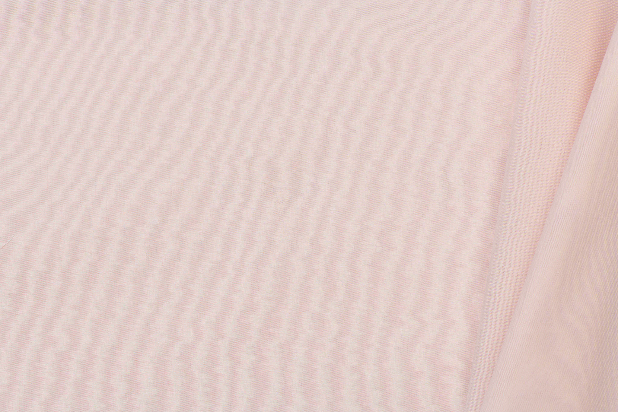 Katoen Poplin Uni / Effen Licht Nude Rose
