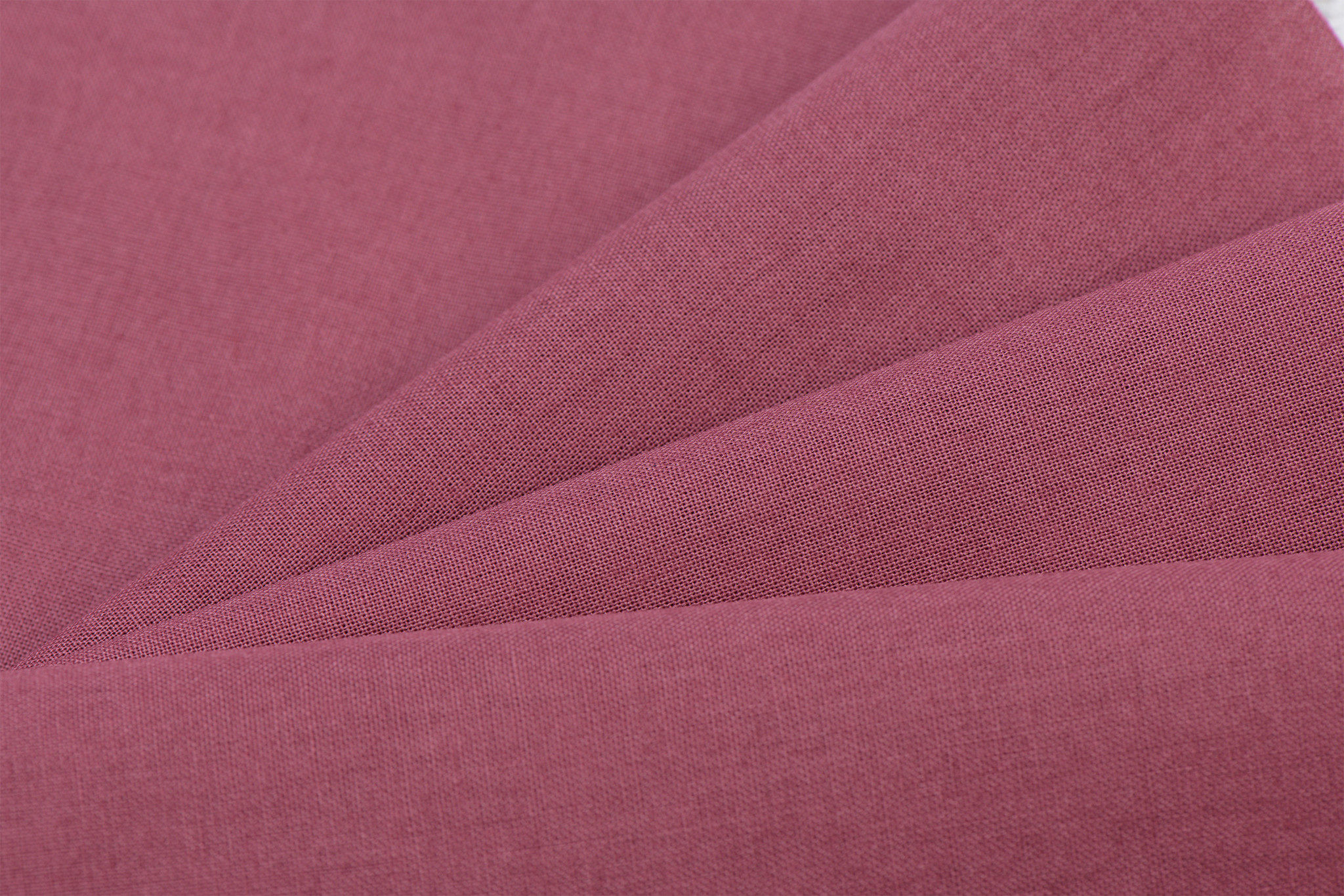 Uni katoen stof oud rose