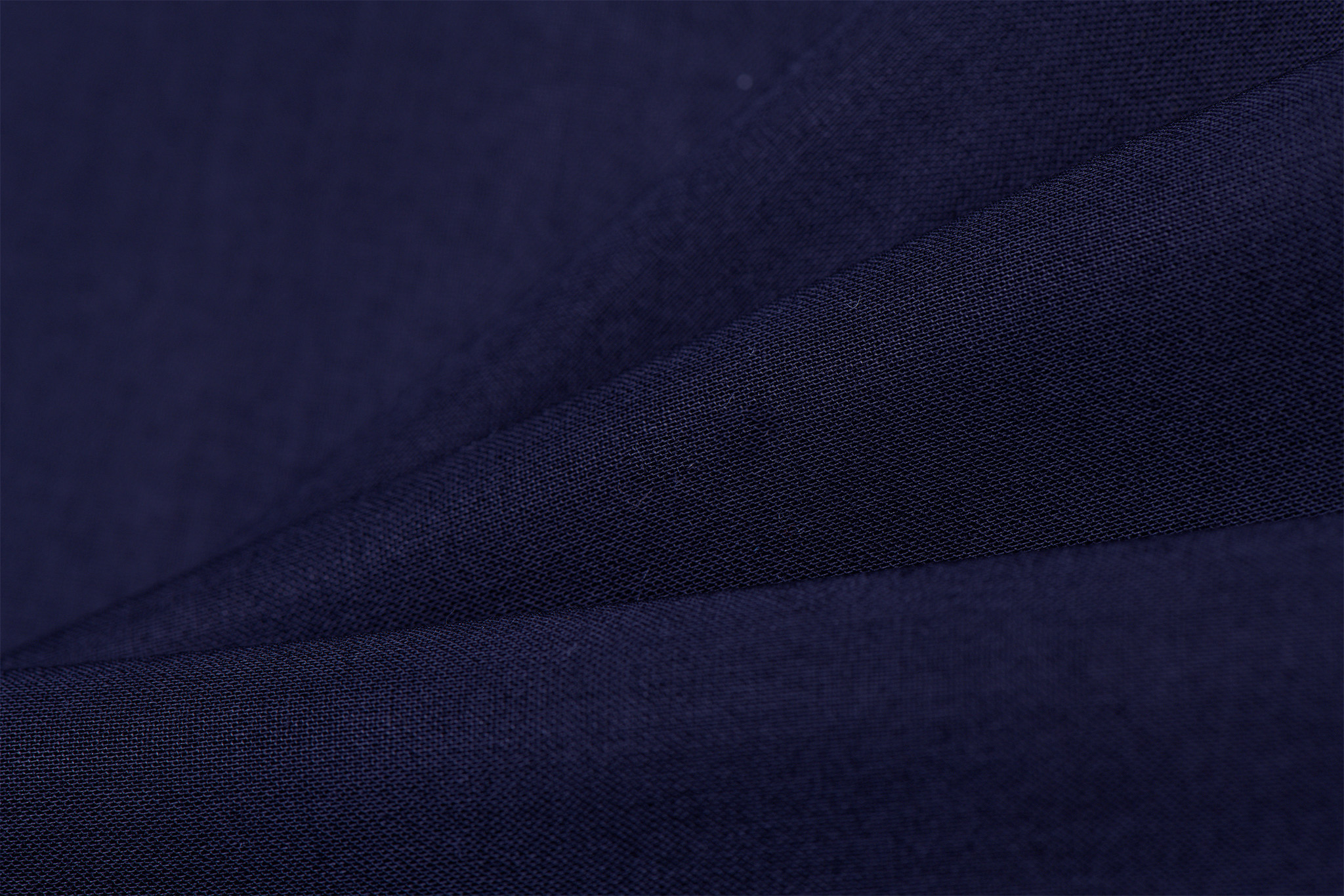 GOTS Cotton Voile Navy