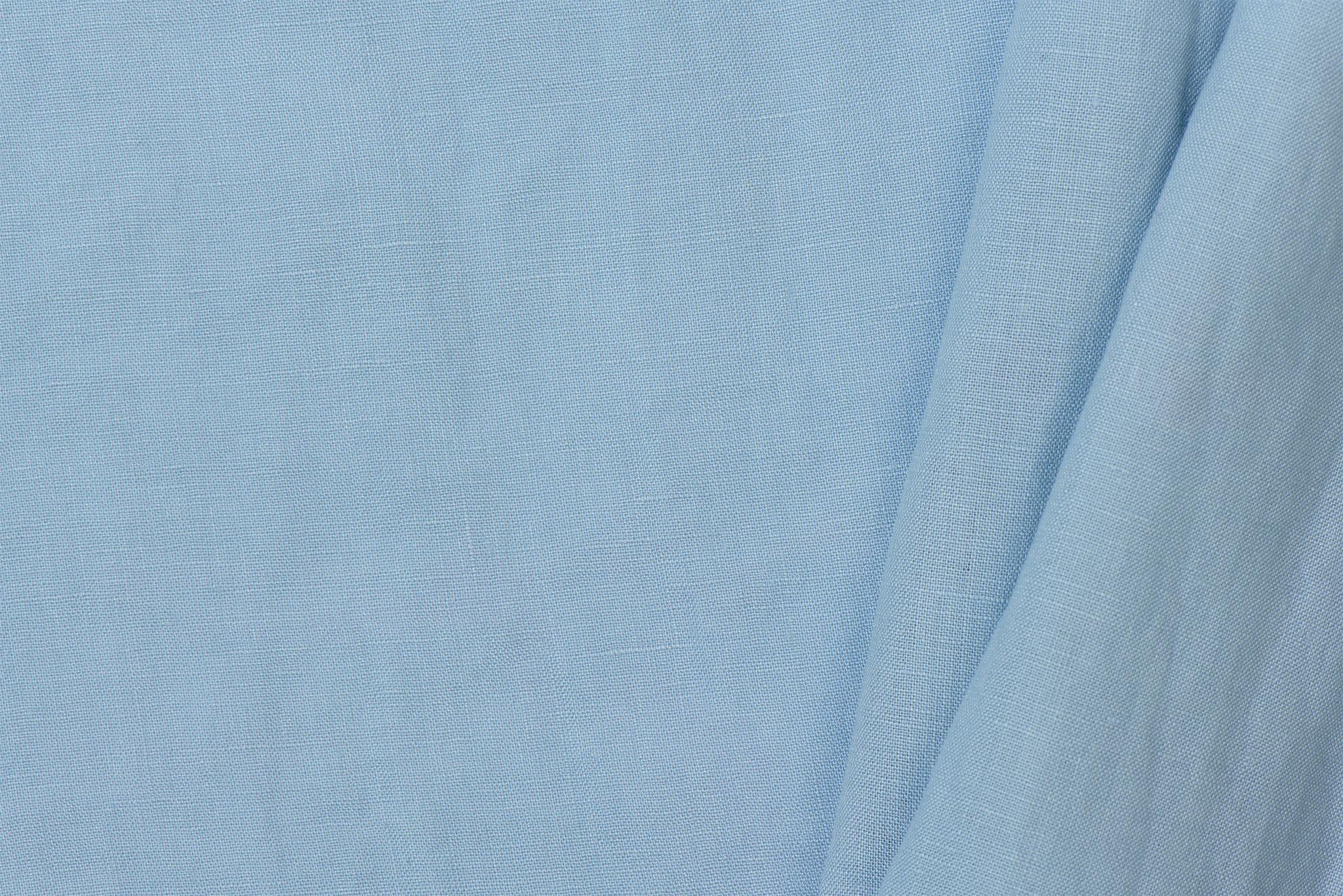 Gewassen Linnen Licht Blauw