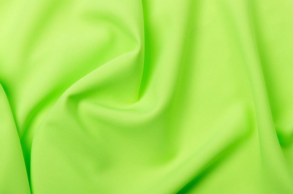 Crystal polyester Fluoricerend groen