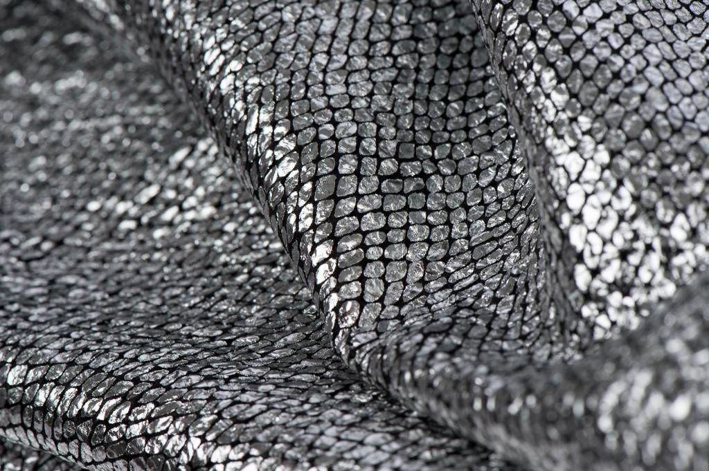 Lurex Ruit Zwart / Zilver