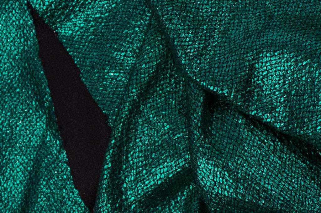 Lurex Ruit Groen / Zwart