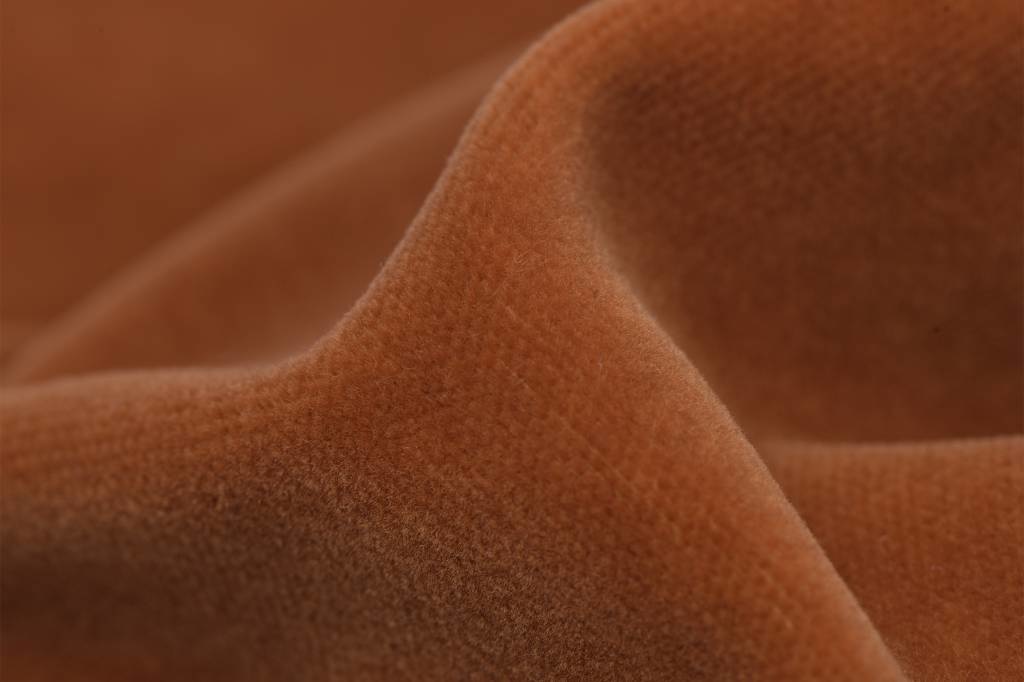 Fluweel cognac