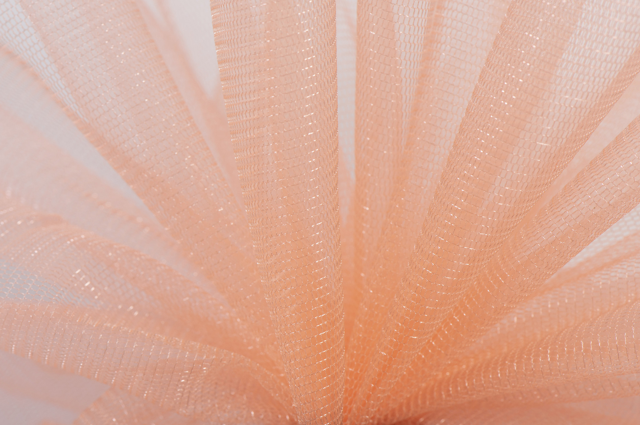 Sparkling Glamour Tule Abricot