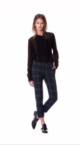 Schotse Ruit / Tartan Check Stretch Grey / Red / Yellow