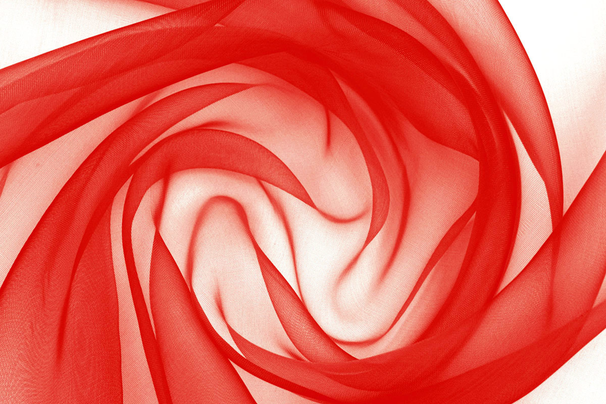 Organza rood