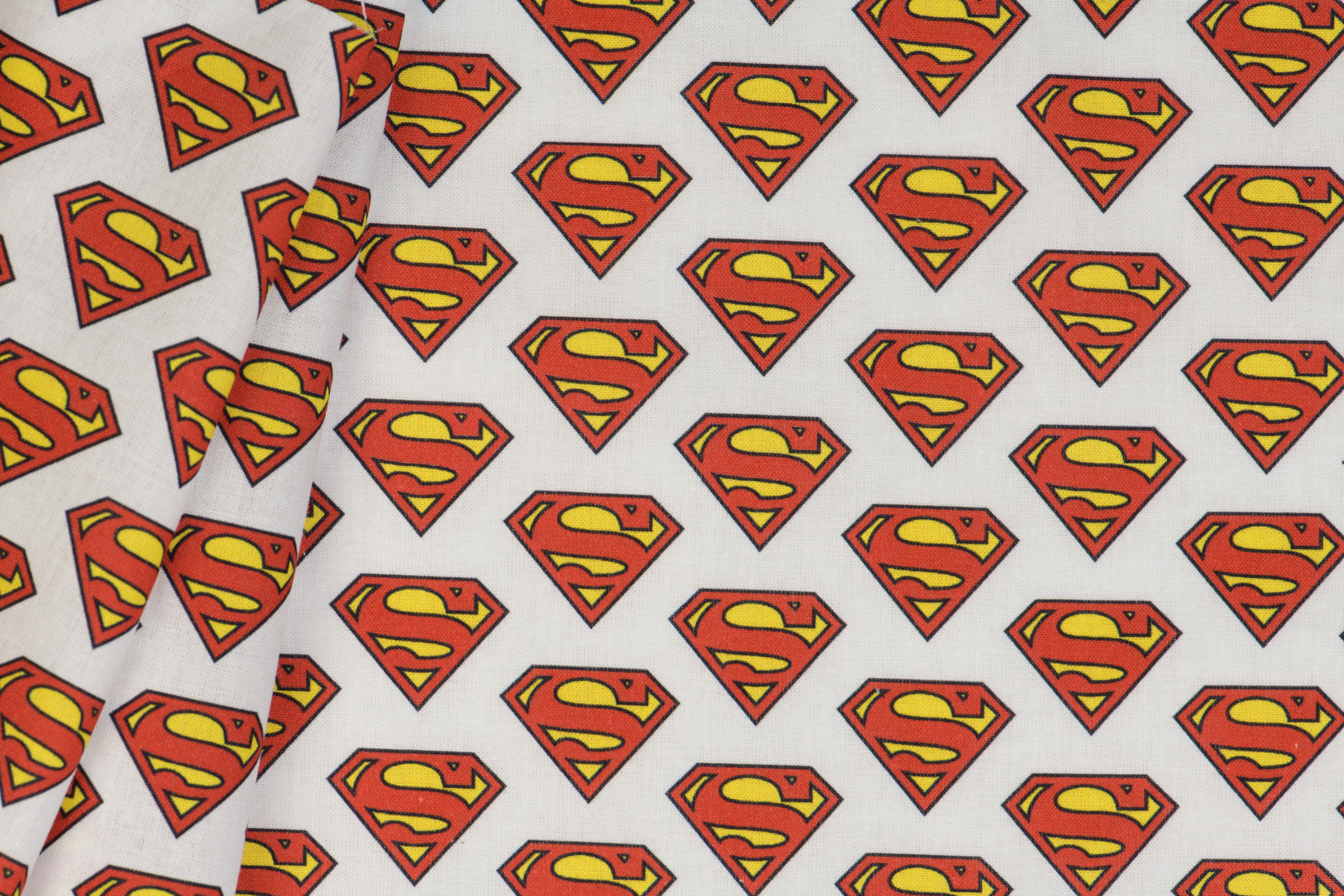 Katoen Poplin Comics Superman