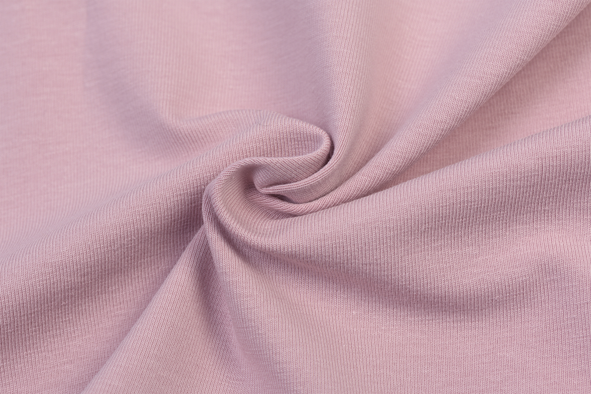 Organic Jersey Uni / Effen Light Old Rose