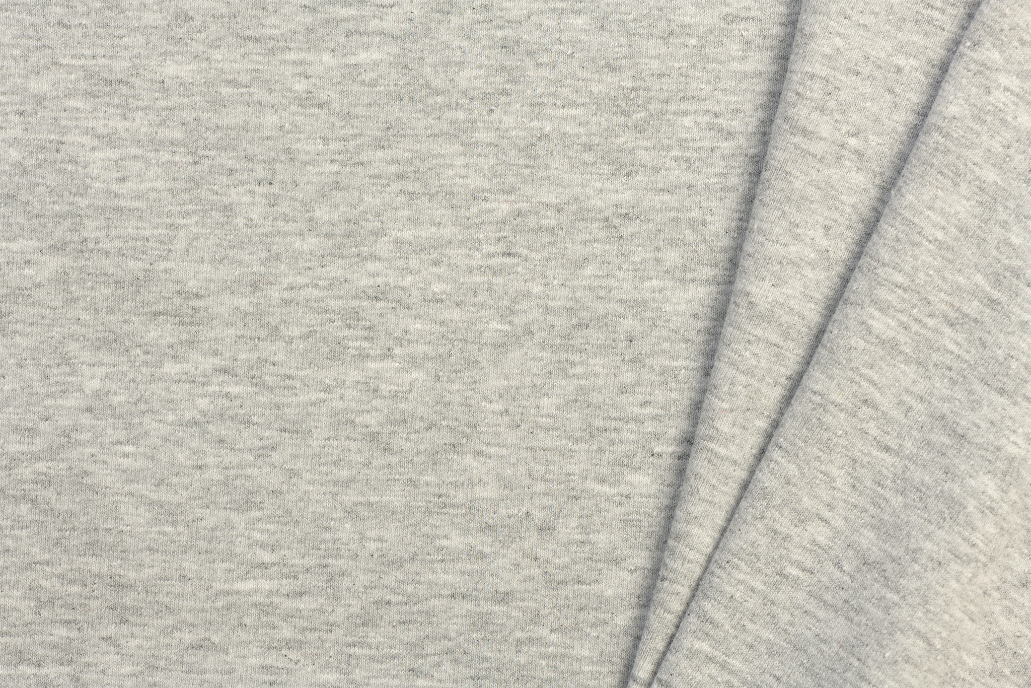 Gerecycled GRS Jersey Cloud Grey