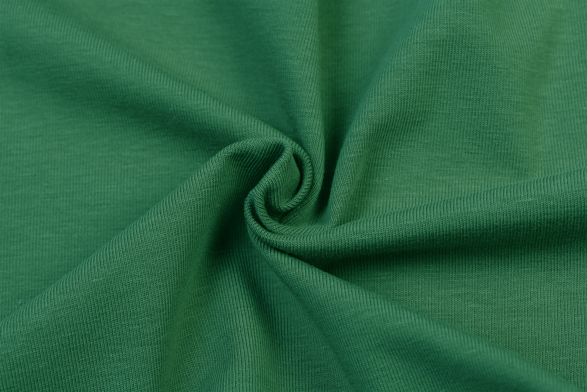 Organic Jersey Uni / Effen Groen