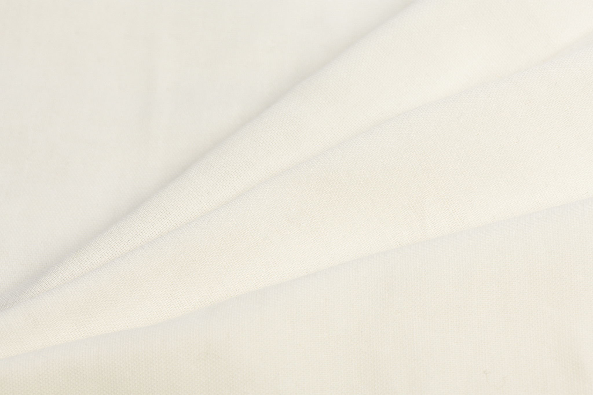 Flat Soft Gauze Mousseline Off White