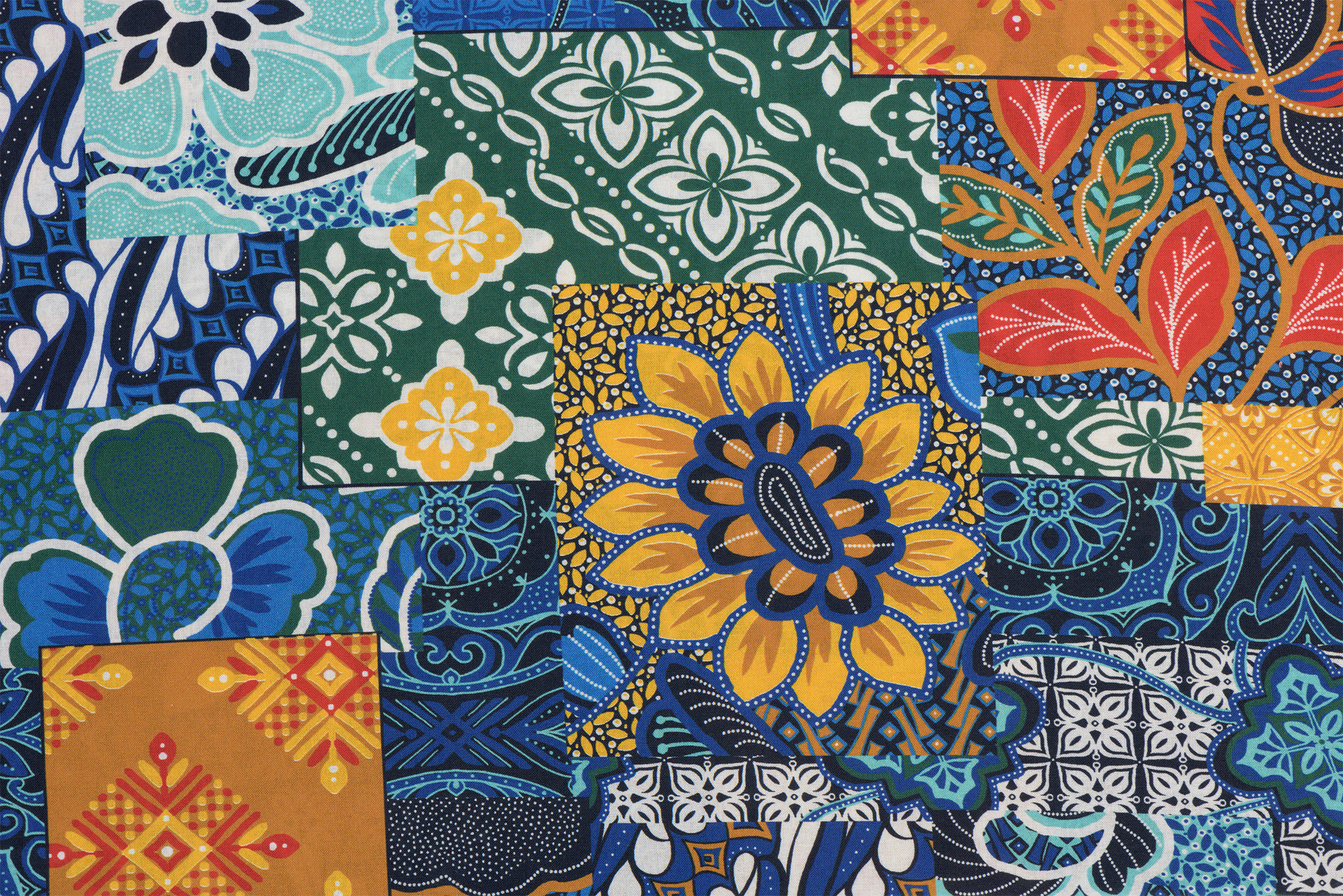 Batik Stof 37