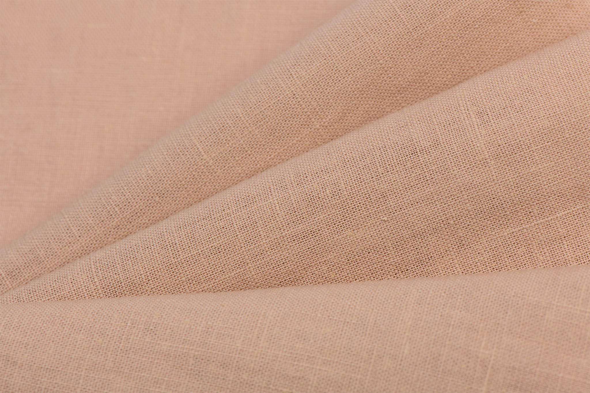 Gewassen Linnen Nude Rose