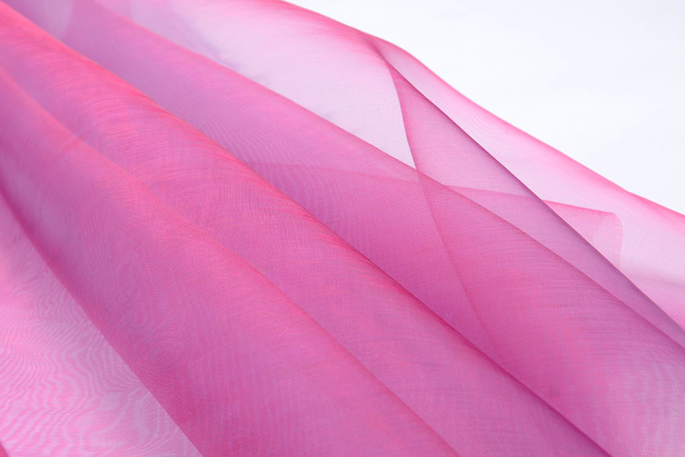 Organza Two-Tone Blauw - Roze