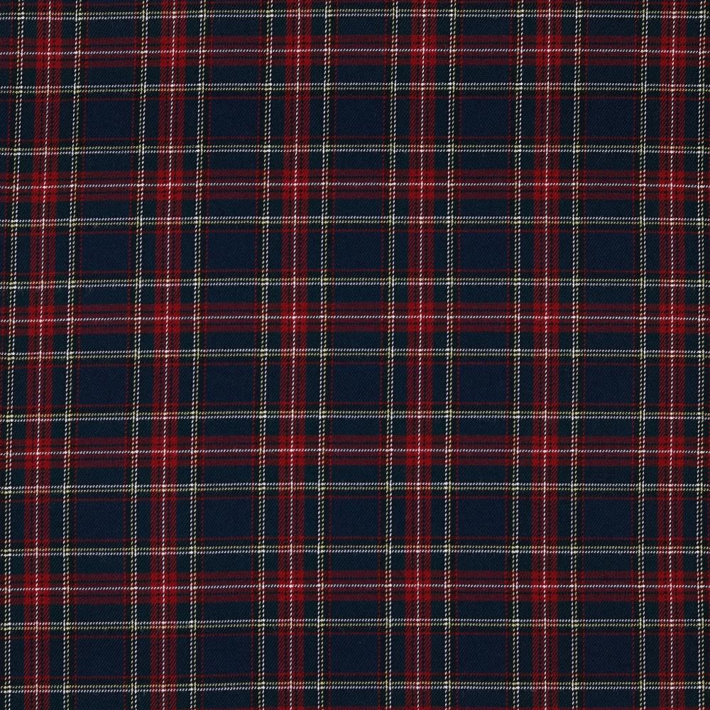 Schotse Ruit / Tartan Check Stretch Navy