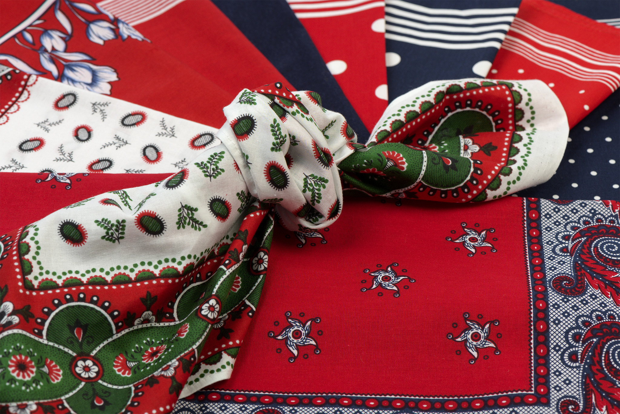 Zakdoek Tulp Rood
