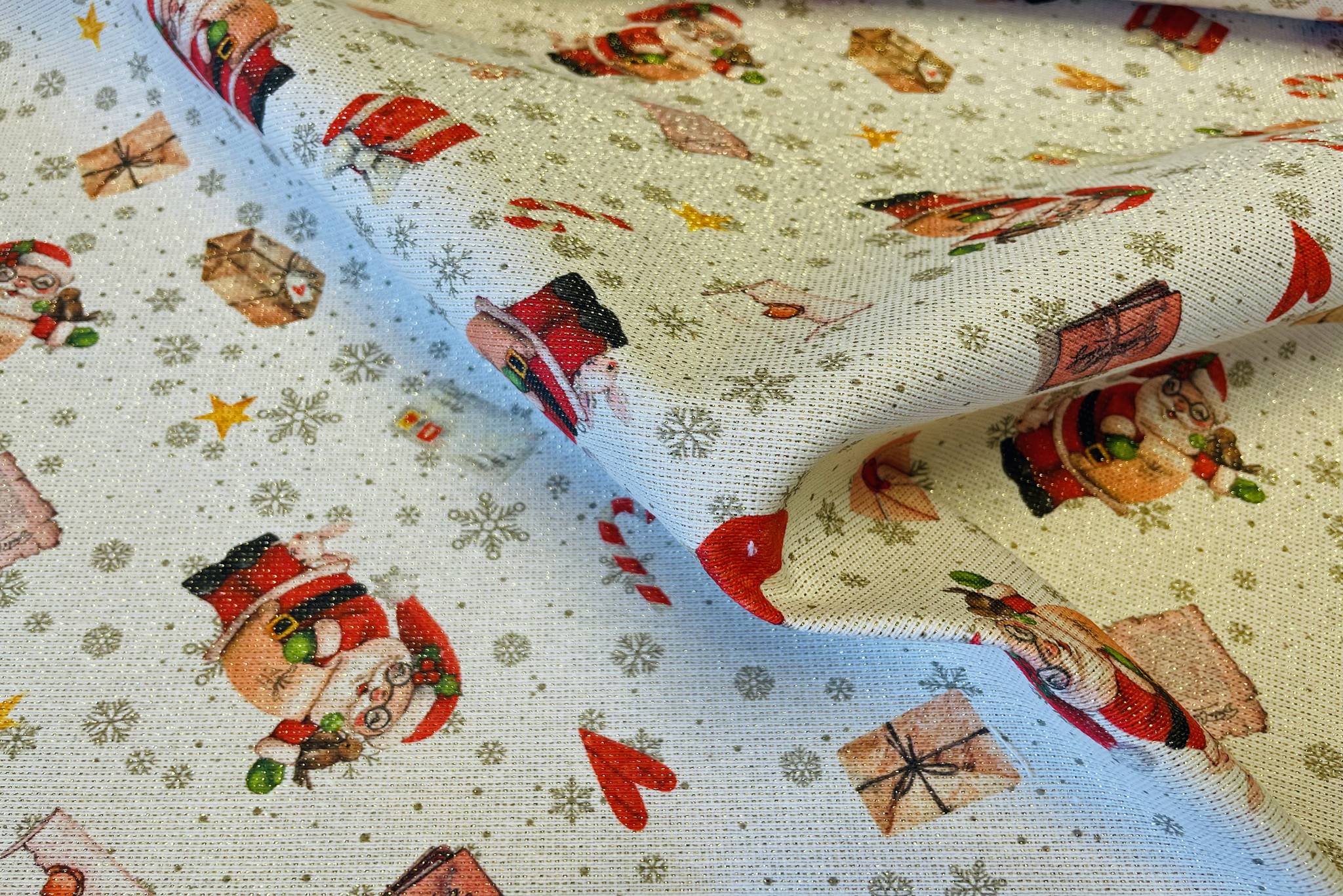 Jacquard Lurex Winter Feelings Christmas Time 03