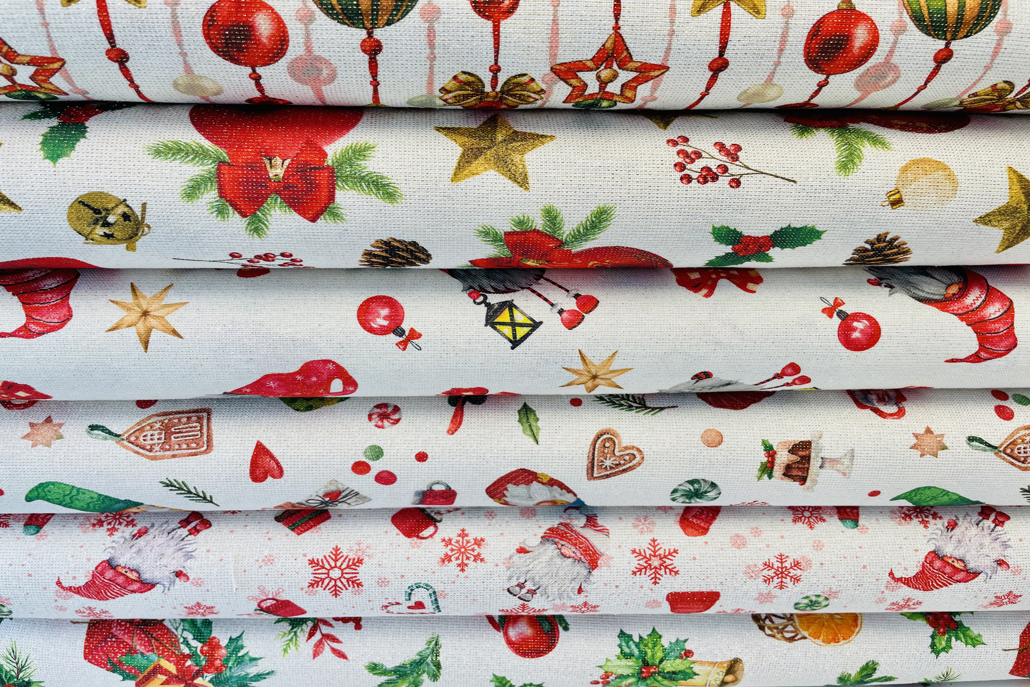 Jacquard Lurex Winter Feelings Christmas Time 05