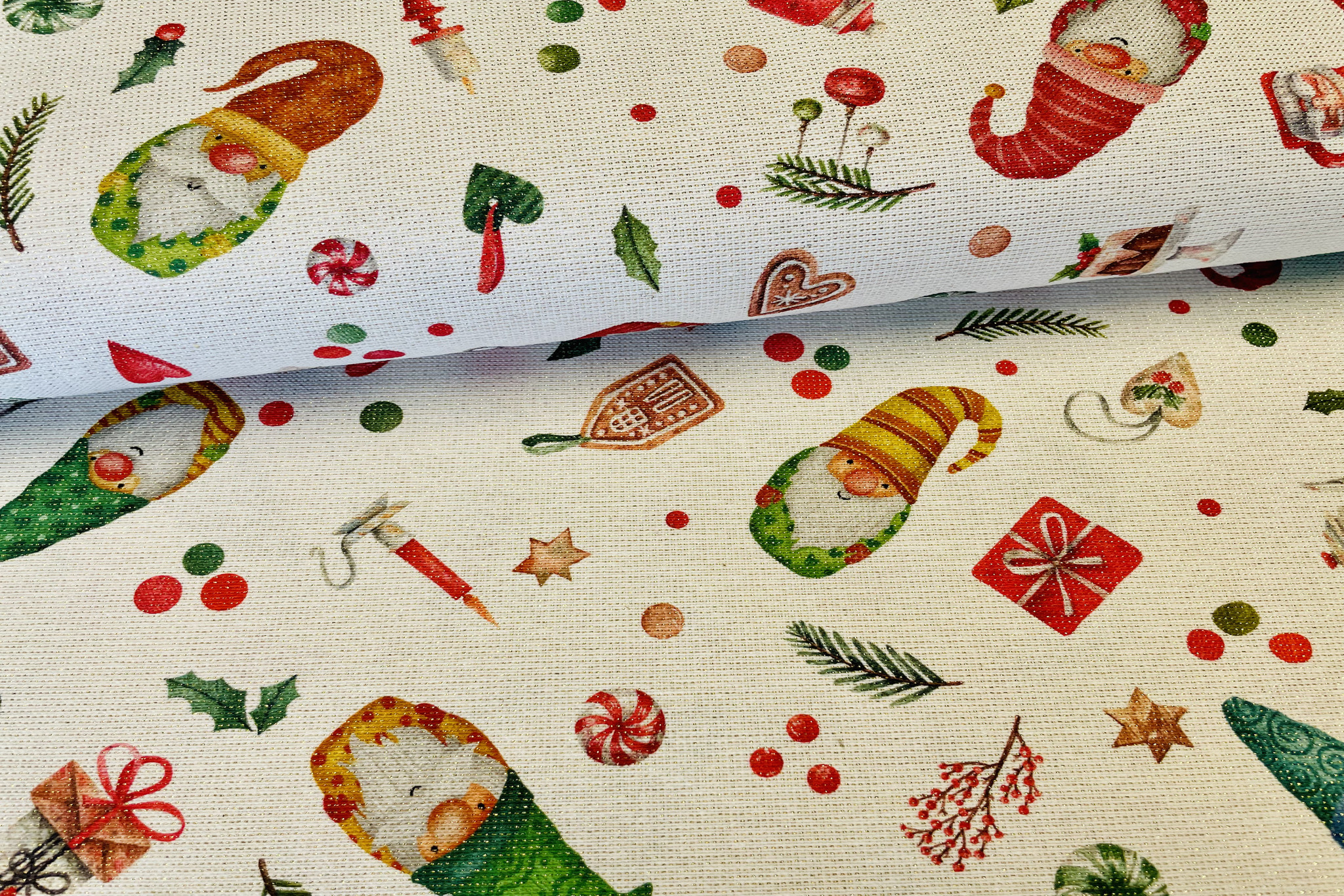 Jacquard Lurex Winter Feelings Christmas Time 05