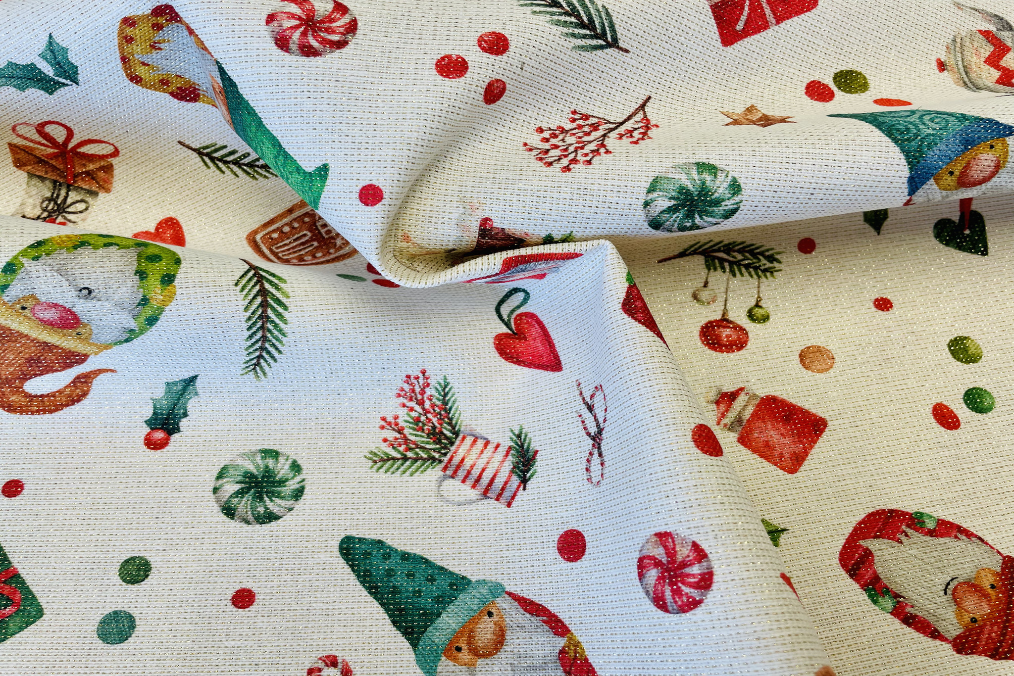 Jacquard Lurex Winter Feelings Christmas Time 05