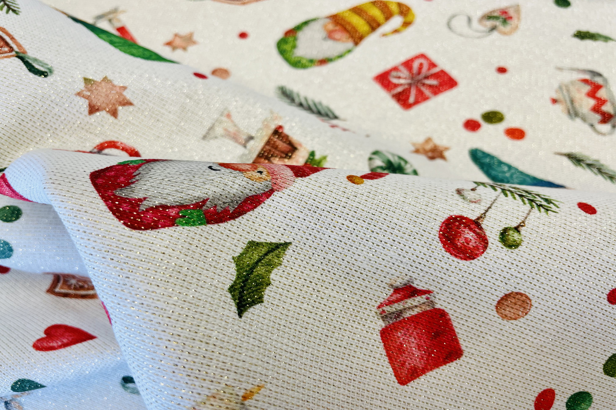Jacquard Lurex Winter Feelings Christmas Time 05