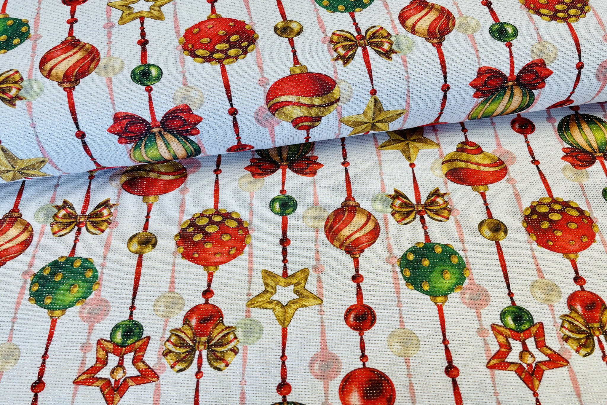 Jacquard Lurex Winter Feelings Christmas Time 07