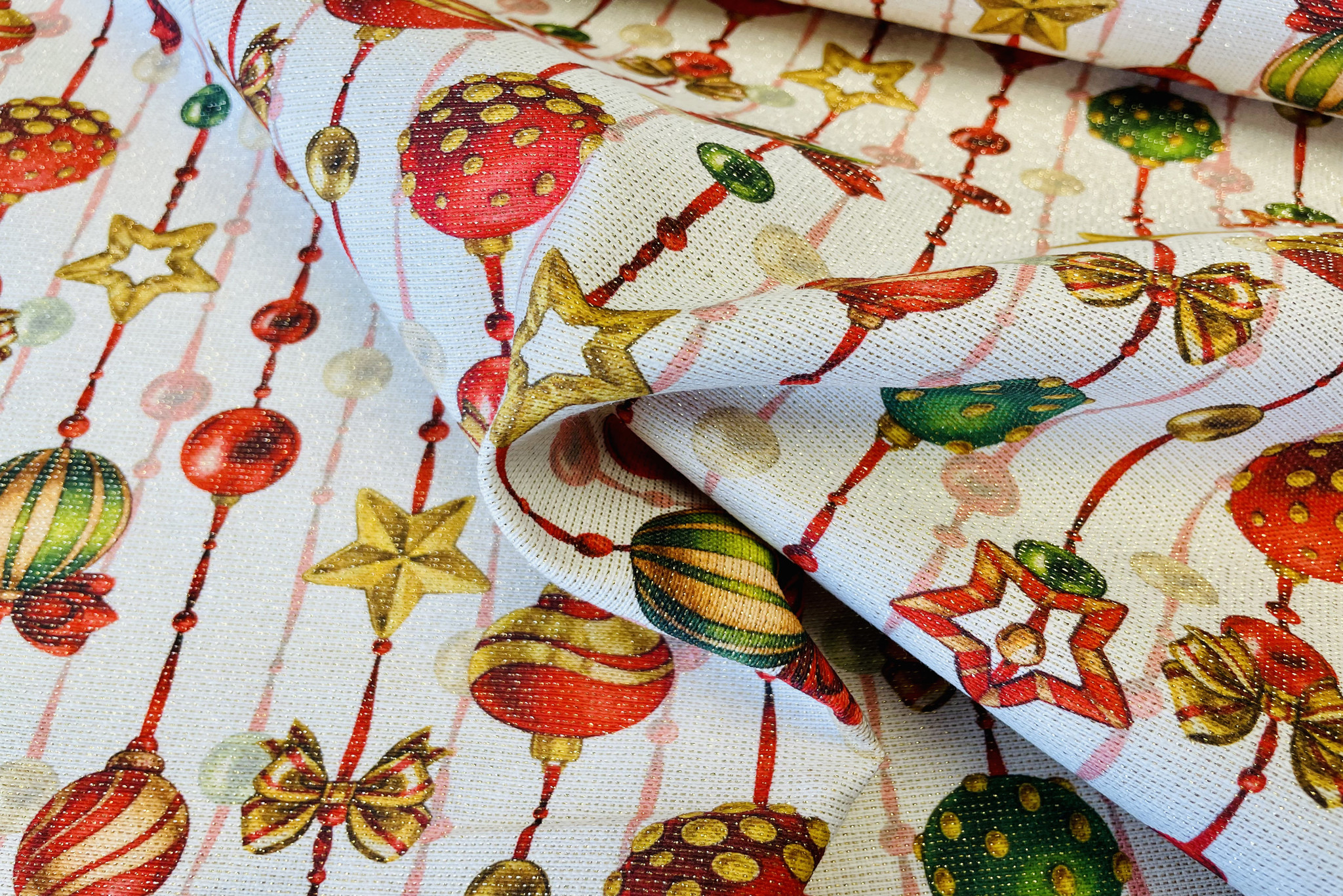 Jacquard Lurex Winter Feelings Christmas Time 07