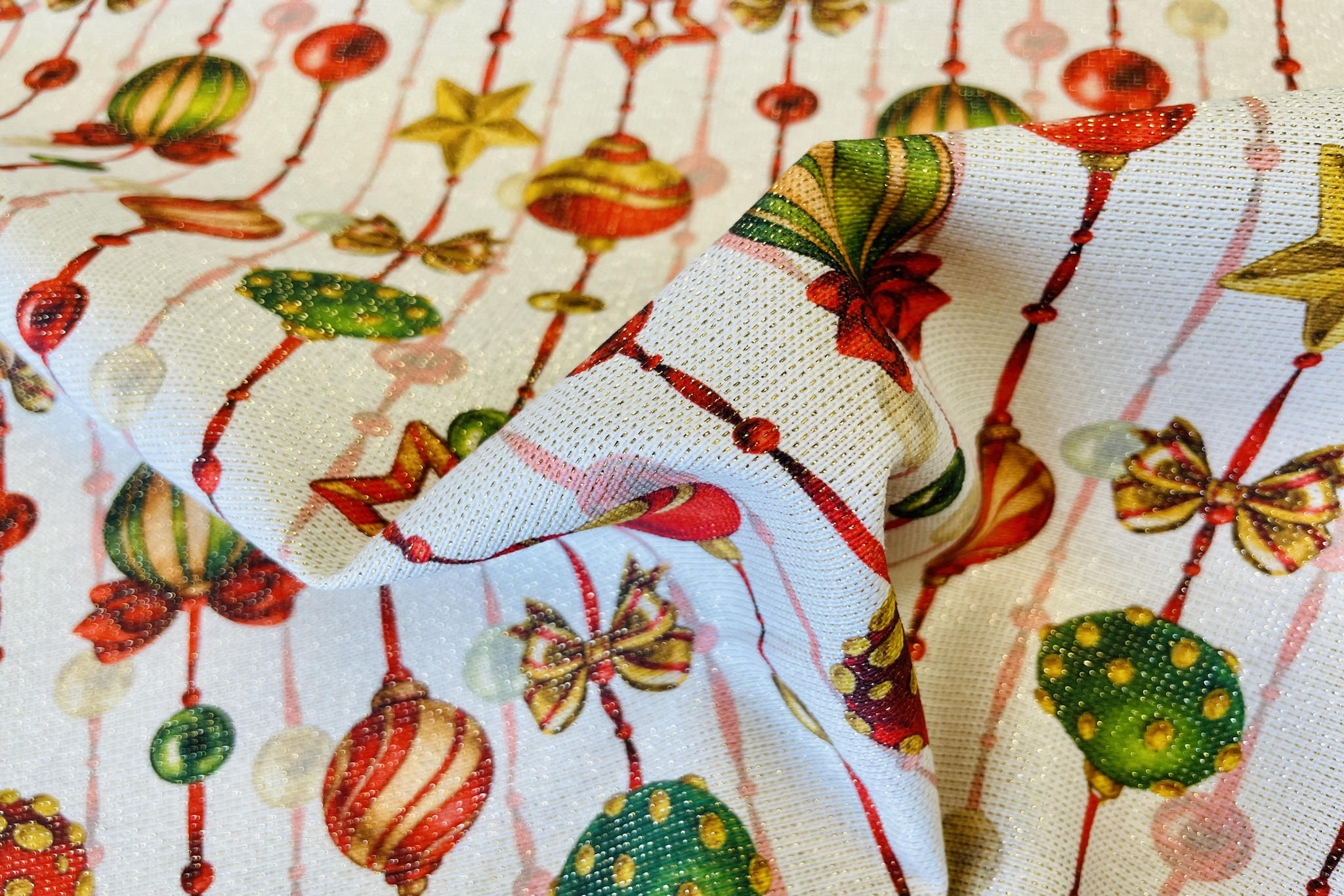 Jacquard Lurex Winter Feelings Christmas Time 07