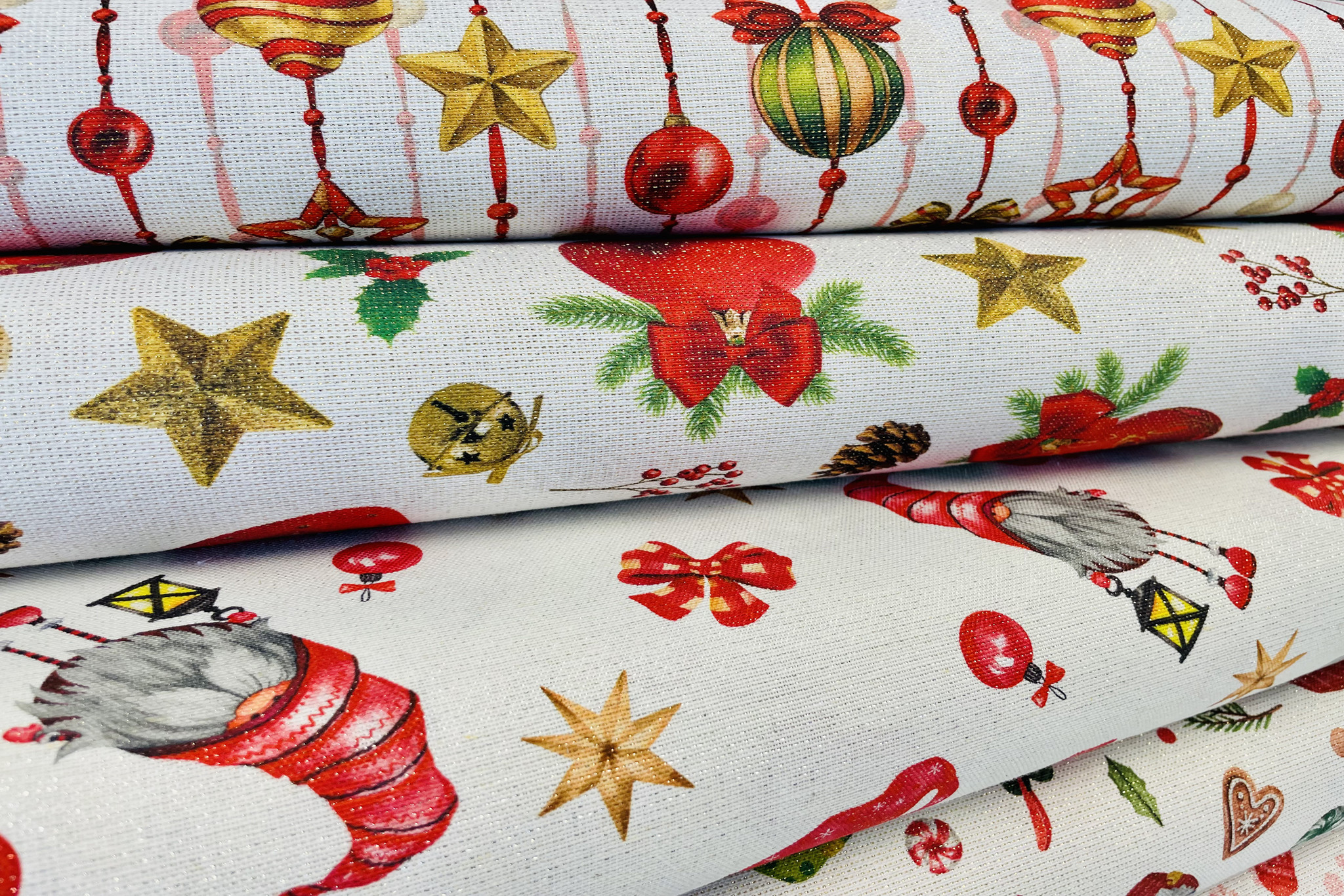 Jacquard Lurex Winter Feelings Christmas Time 09