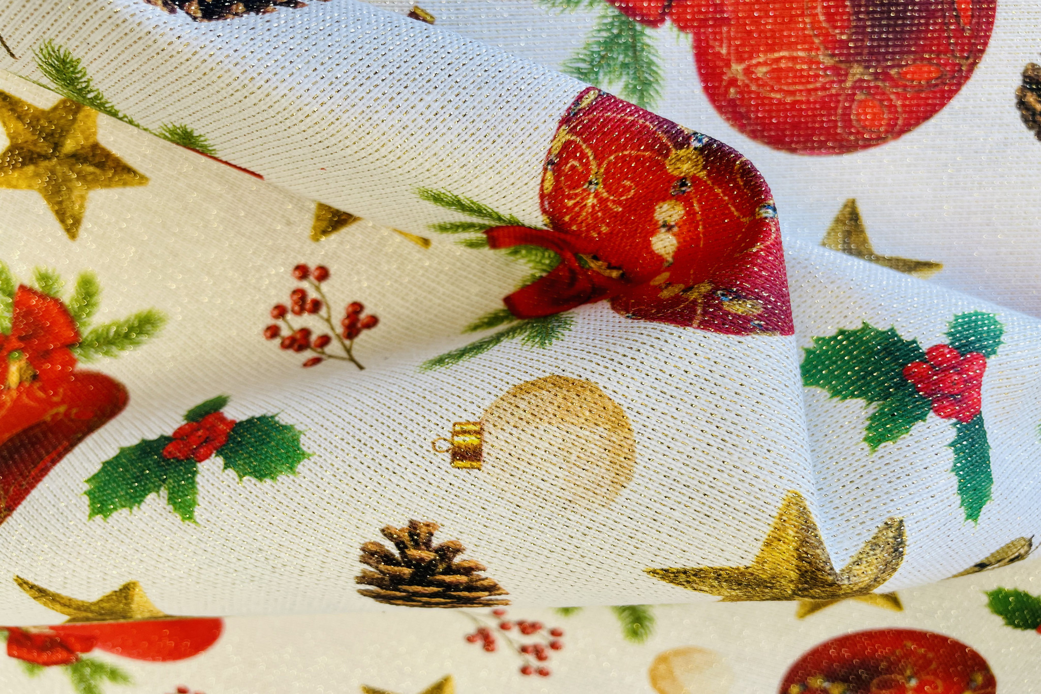 Jacquard Lurex Winter Feelings Christmas Time 09