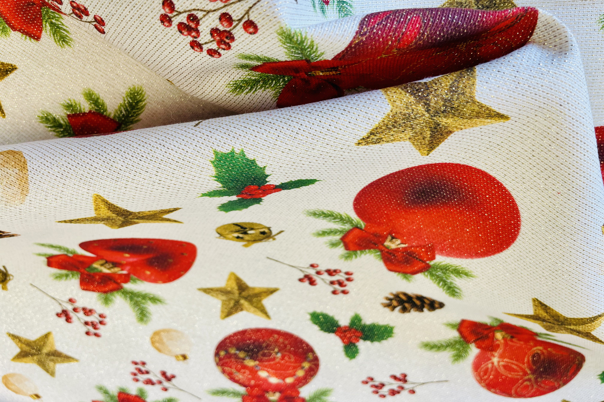 Jacquard Lurex Winter Feelings Christmas Time 09