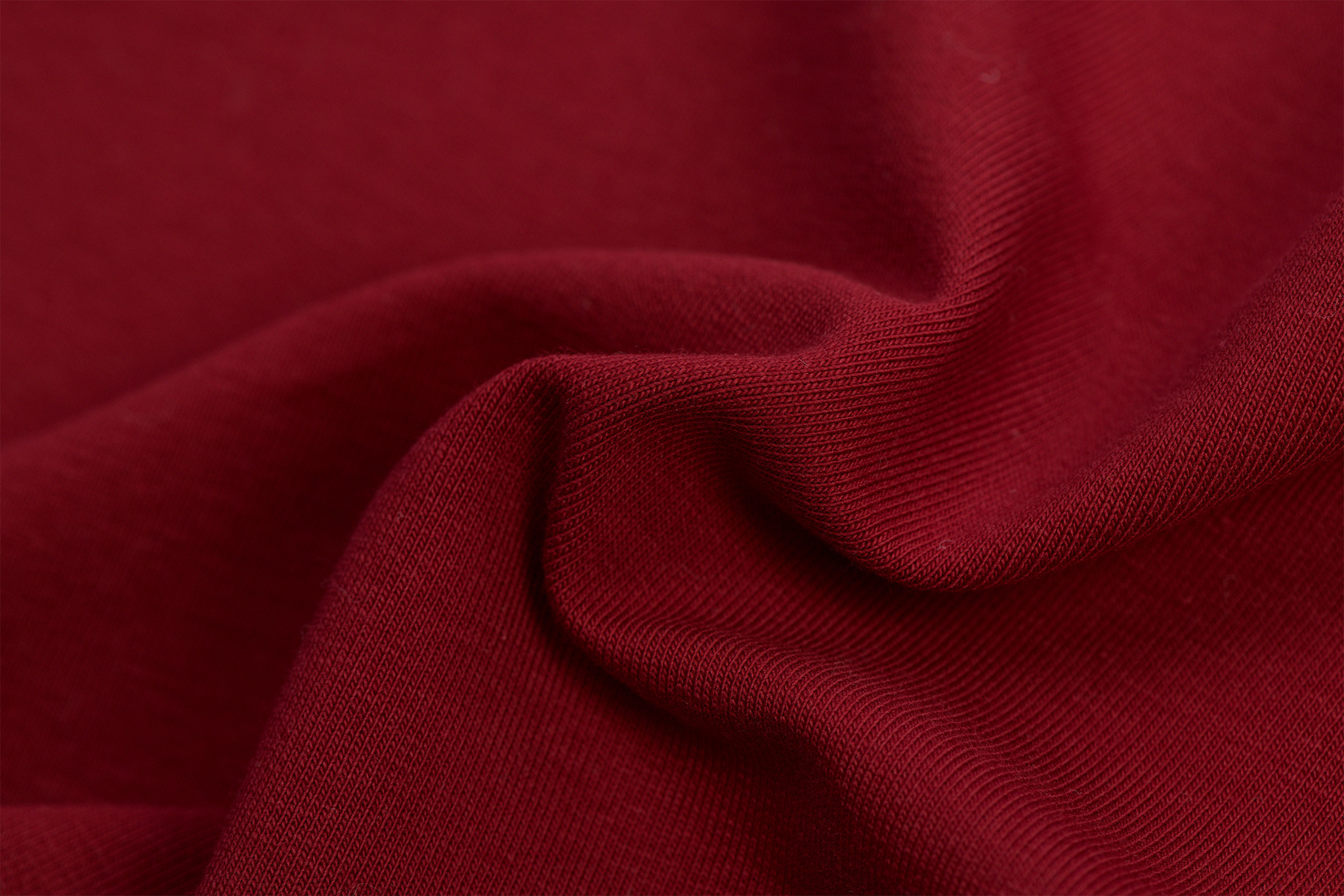 Organic French Terry Uni / Effen Bordeaux