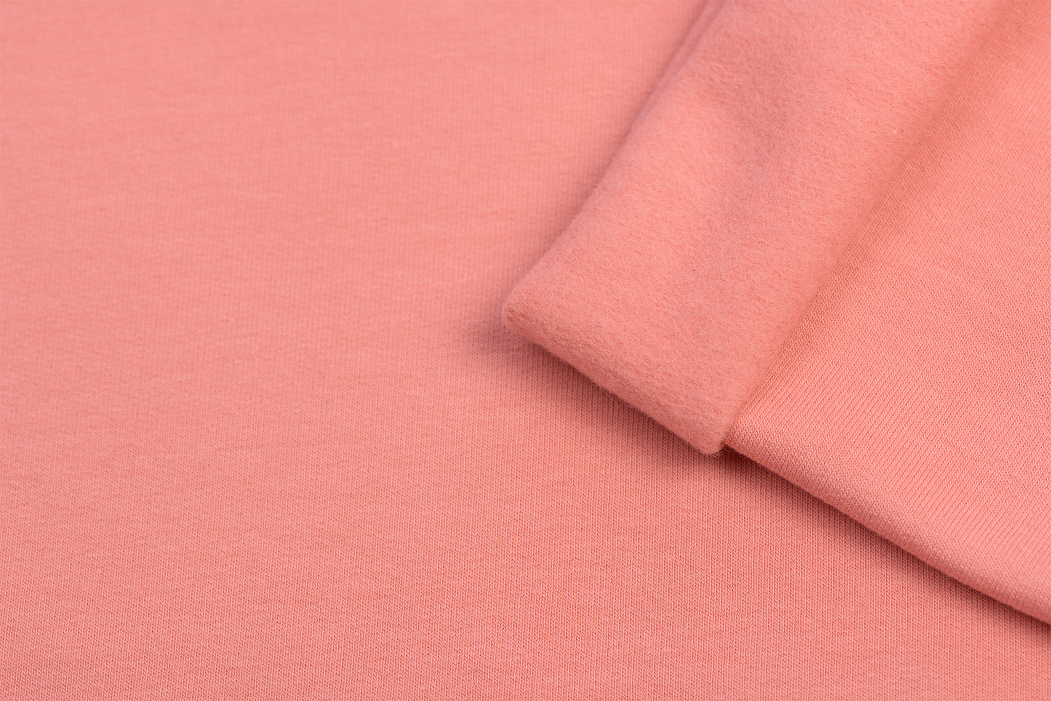 Joggingstof Oud Rose