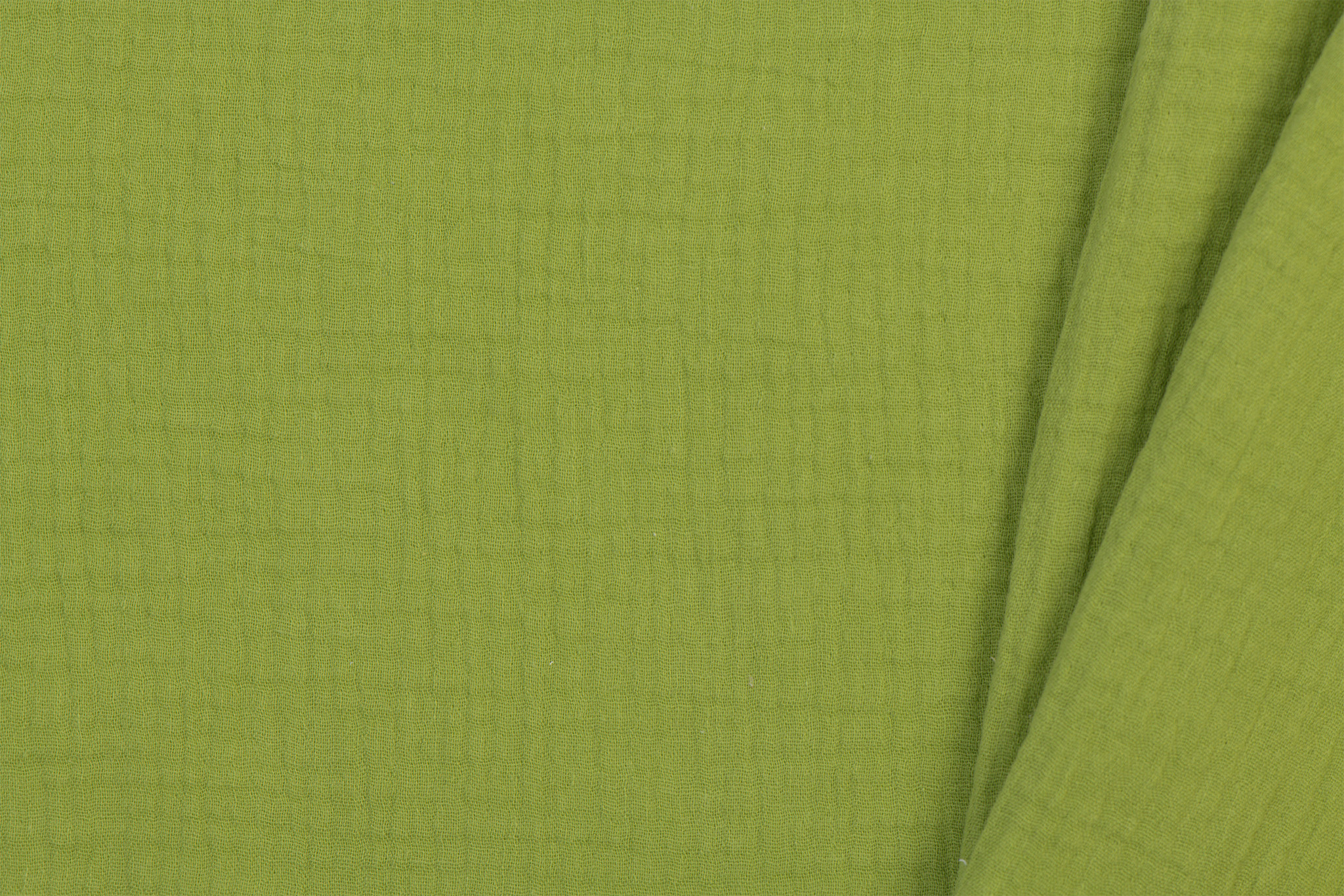 Baby Cotton / Mousseline Uni / Effen Mosgroen