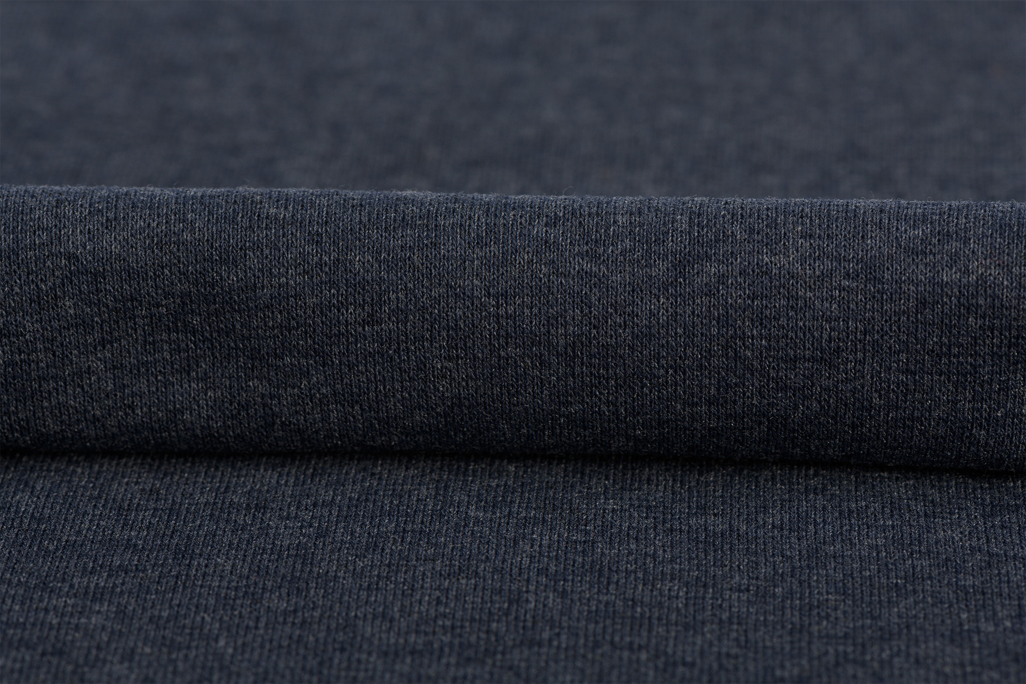 Boordstof Dark Navy Melange