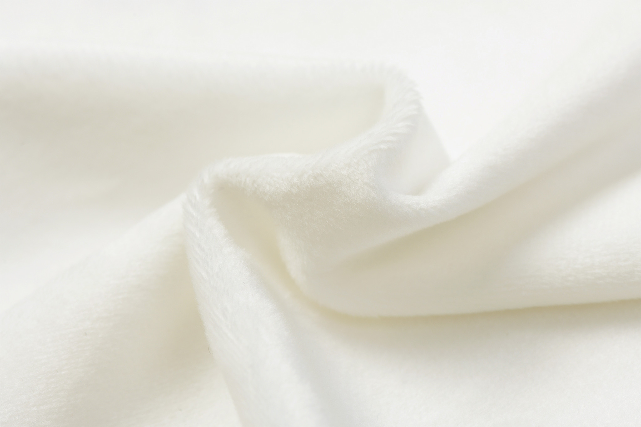 Minky fleece plain stof uni kleuren bestellen Stoffen Online