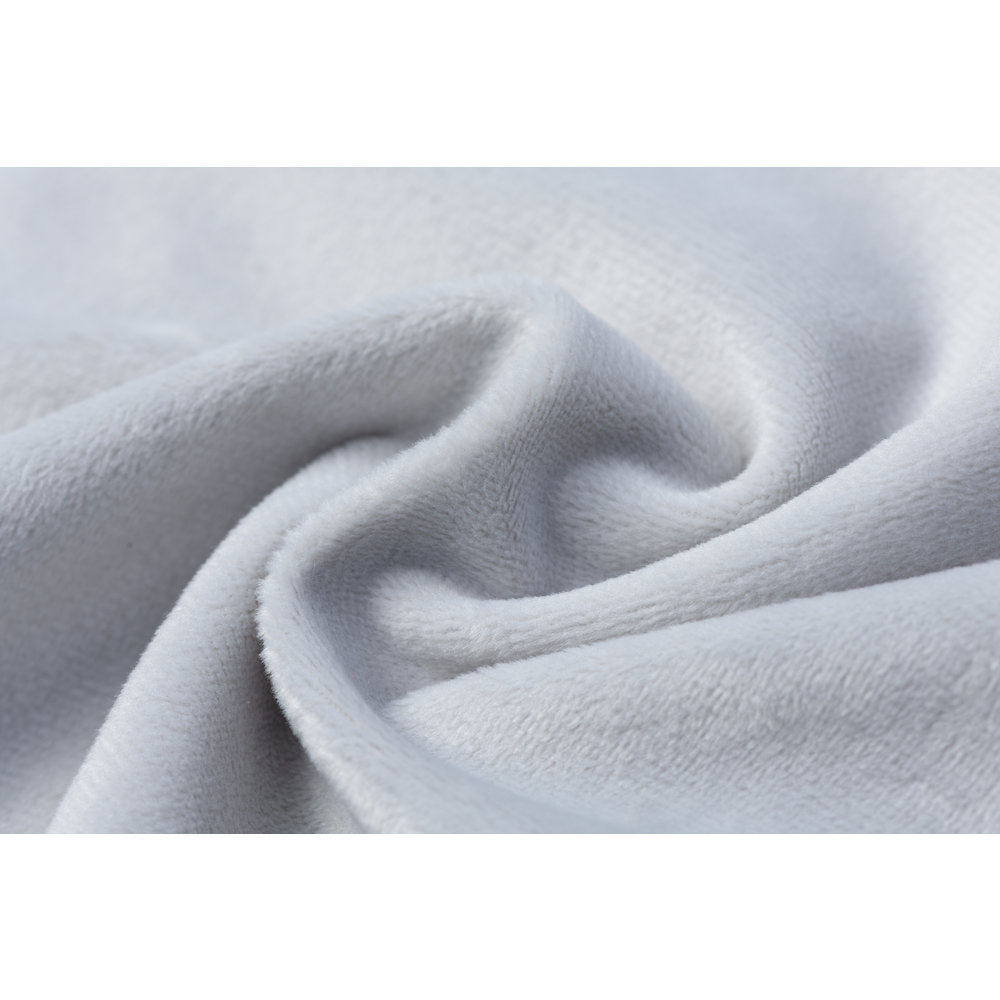 Minky fleece plain stof uni kleuren bestellen Stoffen Online