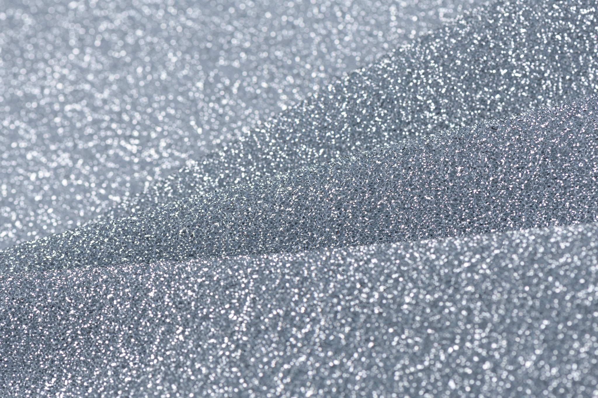Lurex glitter zilverblauw