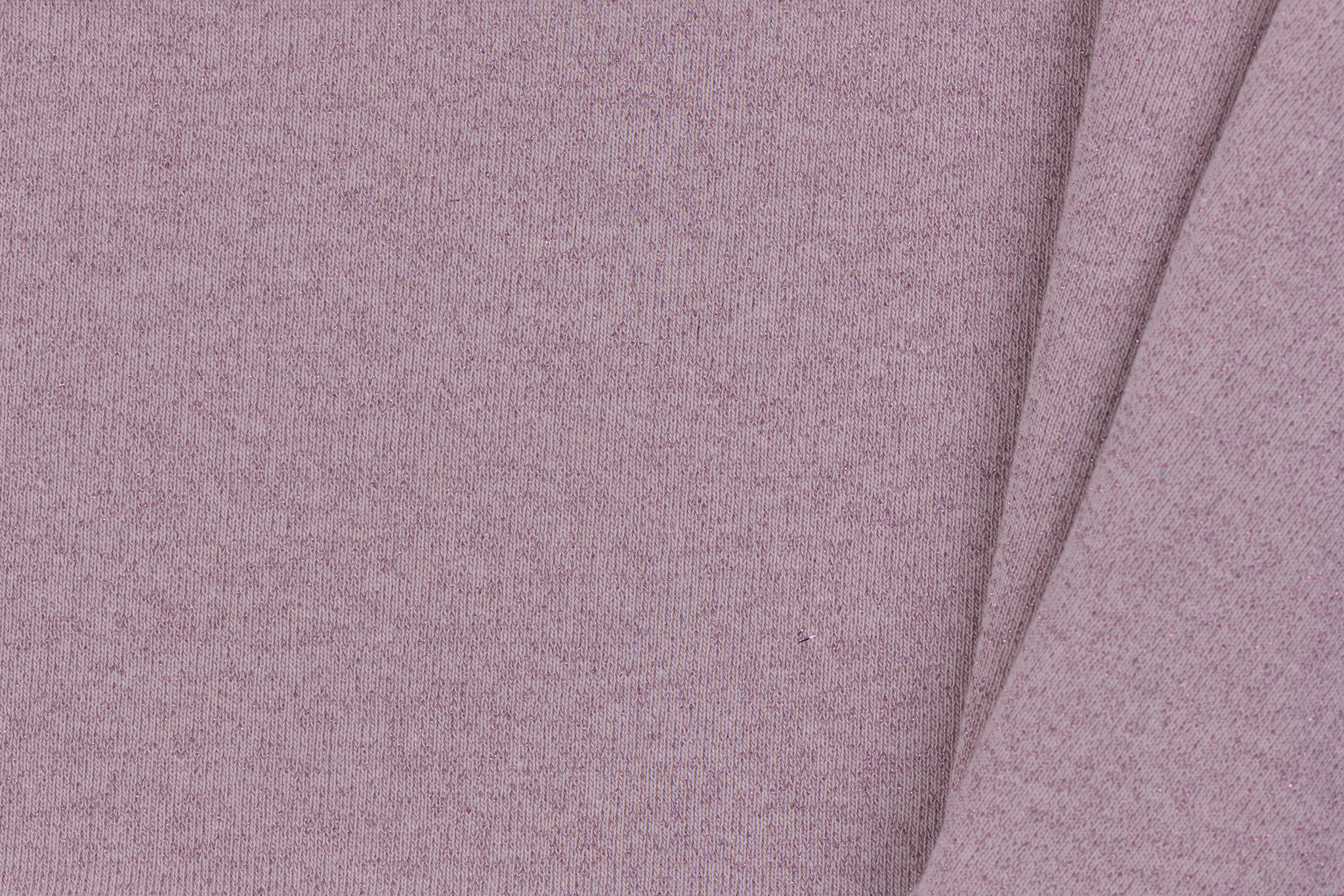 Sweat Brushed Lurex Sparkling Light Lilac
