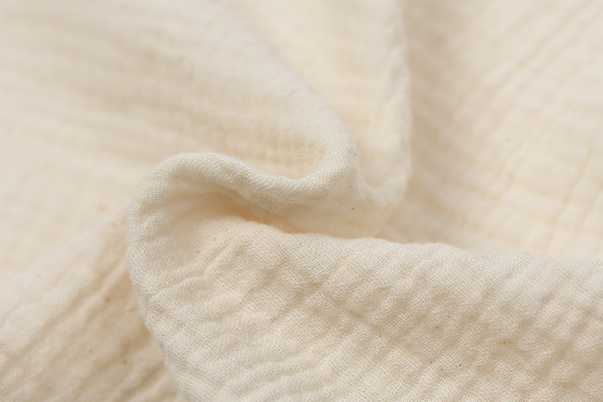 Baby Cotton / Mousseline Bio Naturel Ongebleekt