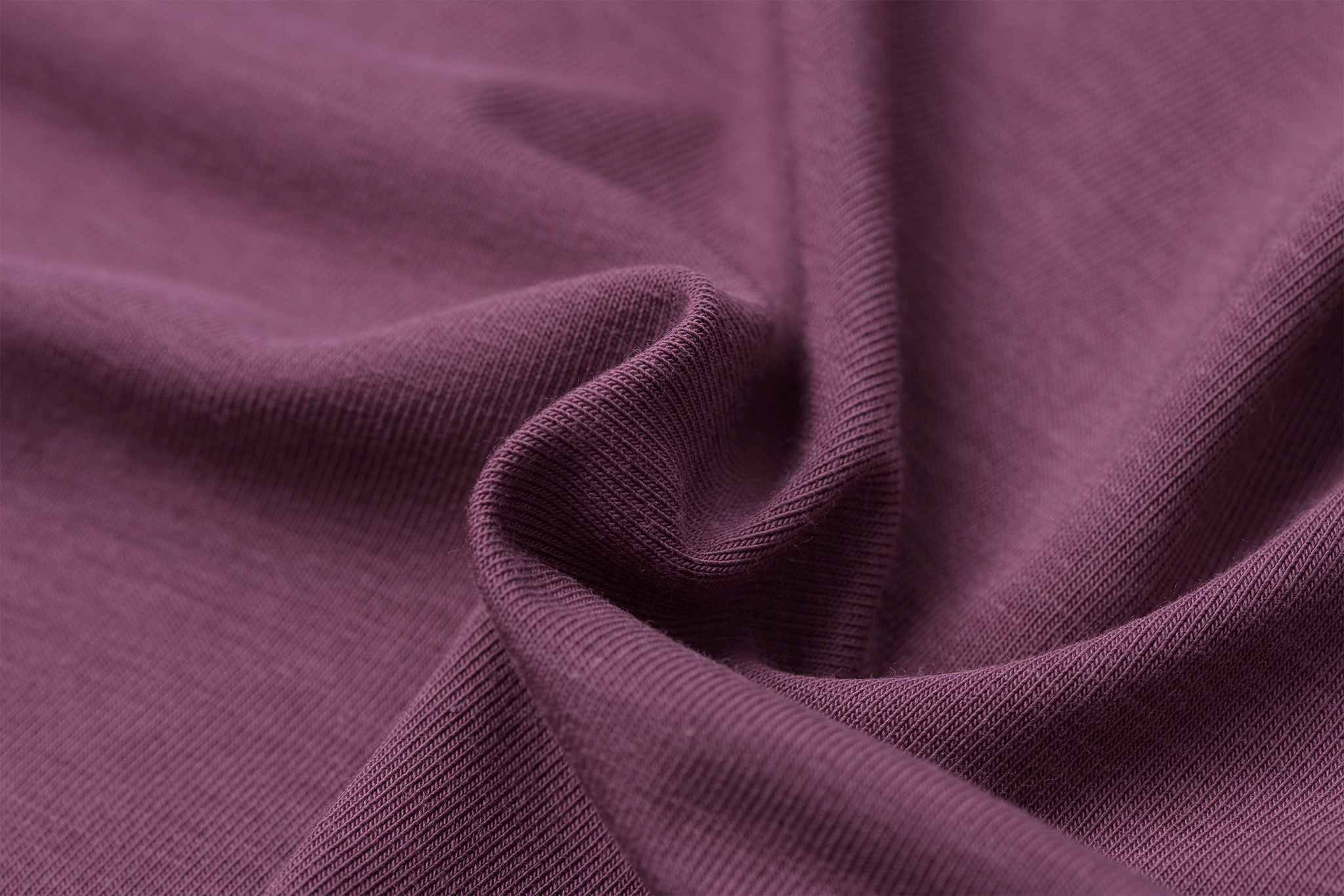 Bamboe Jersey Donker Oud Rose